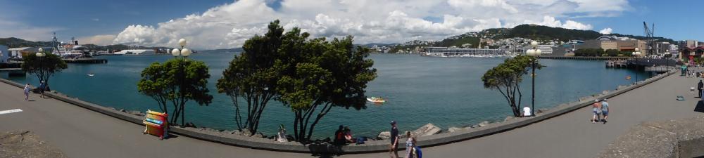 The waterfront in Wellington